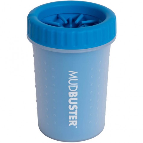 niebieski czyścik łap dla zwierząt mud buster
