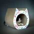 mały kartonowy drapak domek dla małego kota